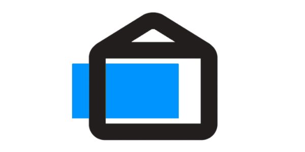 Mały dom - ikona
